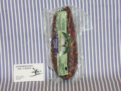 Longaniza de ciervo ORDOÑEZ | Supermercado en Salardú |